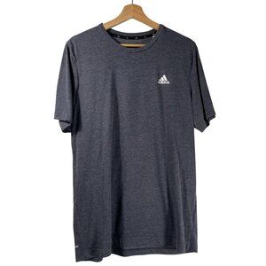 Adidas Men's Athletic Short Sleeve T-Shirt Gray Size L